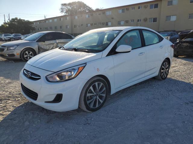 HYUNDAI ACCENT SE 2017 with VIN KMHCT4AE1HU345849 - Photo from auction