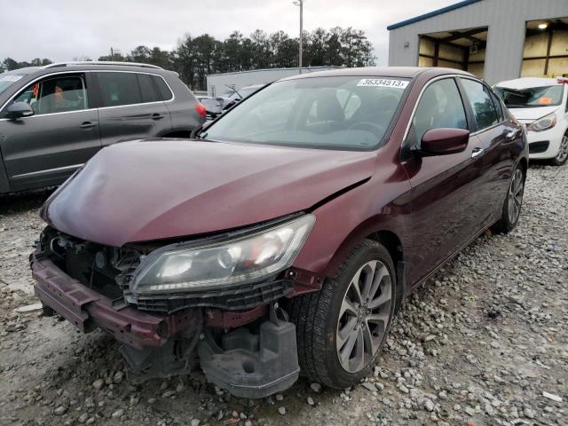 Photo 1 from auction – 2014 HONDA ACCORD SPO with VIN 1HGCR2F58EA014698