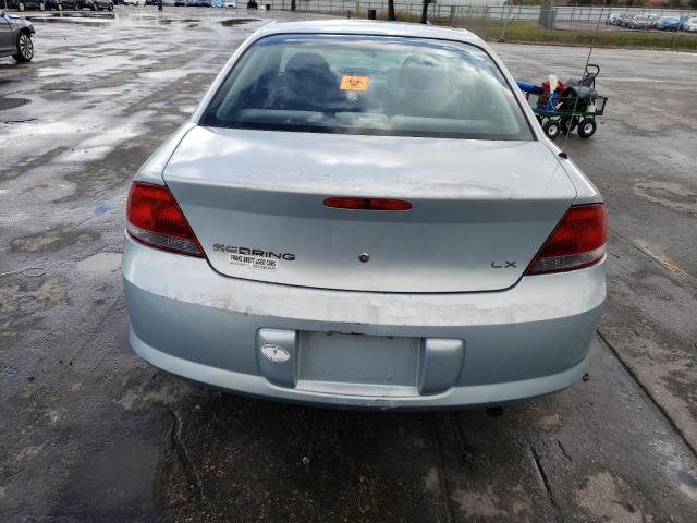 Photo 6 from auction – 2001 CHRYSLER SEBRING LX with VIN 1C3EL46X21N673566