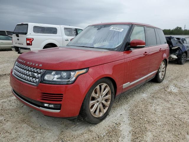 LAND ROVER RANGE ROVE 2017 with VIN SALGS2FV3HA356707 - Photo from auction
