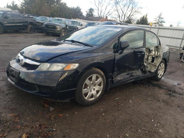HONDA CIVIC LX 2010 with VIN 19XFA1F50AE016935 - Photo from auction
