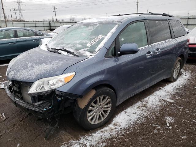 TOYOTA SIENNA XLE 2015 with VIN 5TDYK3DC6FS601499 - Photo from auction