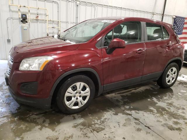CHEVROLET TRAX LS 2016 with VIN 3GNCJKSB3GL121582 - Photo from auction