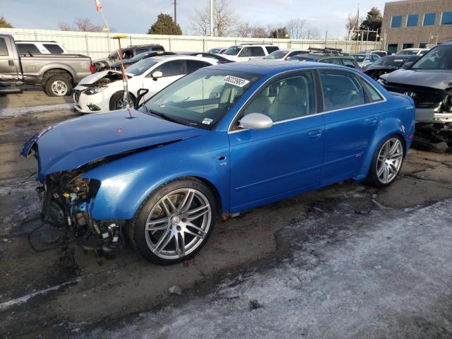 AUDI RS4 QUATTR 2007 with VIN WUARU98E17N900390 - Photo from auction