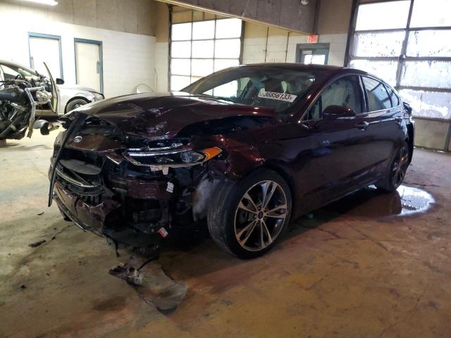 FORD FUSION TIT 2017 with VIN 3FA6P0K90HR394960 - Photo from auction