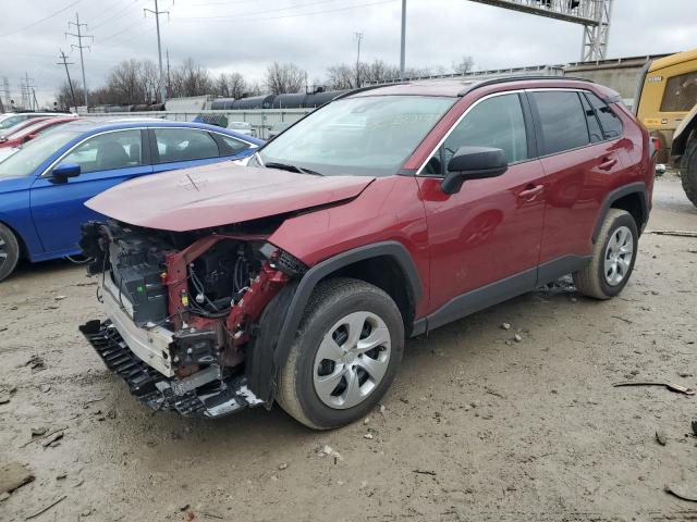 Photo 1 from auction – 2021 TOYOTA RAV4 LE with VIN 2T3F1RFV2MW213824