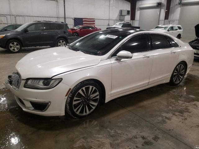 LINCOLN MKZ RESERV 2017 with VIN 3LN6L5FC9HR622183 - Photo from auction