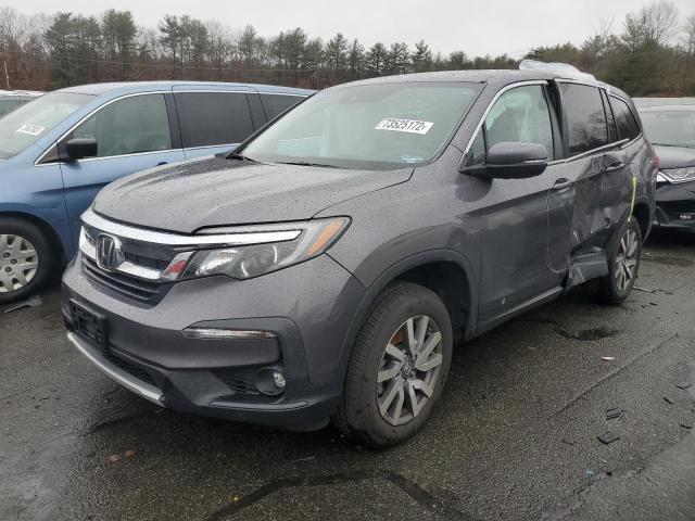 Photo 1 from auction – 2021 HONDA PILOT EXL with VIN 5FNYF6H54MB012258
