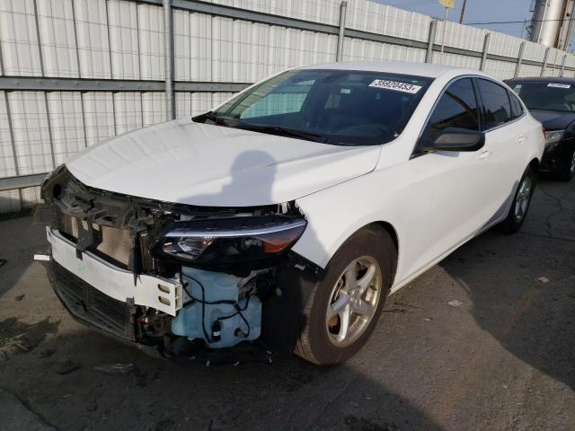 CHEVROLET MALIBU LS 2017 with VIN 1G1ZB5ST5HF170586 - Photo from auction