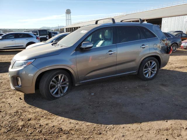 KIA SORENTO SX 2014 with VIN 5XYKWDA79EG523142 - Photo from auction
