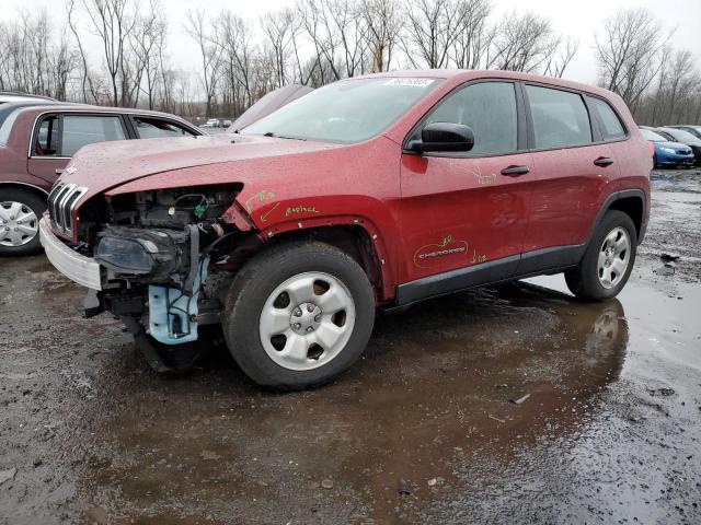 JEEP CHEROKEE S 2014 with VIN 1C4PJMAB5EW190045 - Photo from auction