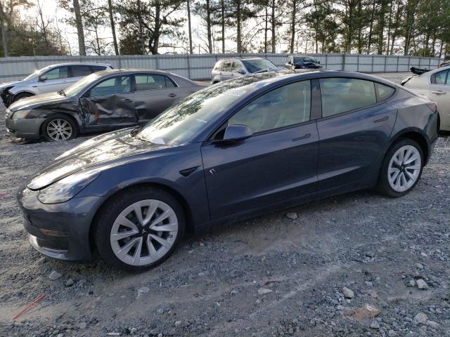 TESLA MODEL 3 2021 with VIN 5YJ3E1EA2MF991201 - Photo from auction