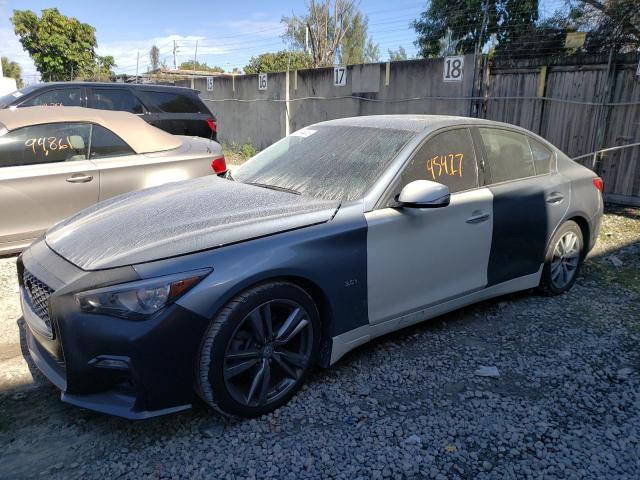 Photo 1 from auction – 2017 INFINITI Q50 PREMIU with VIN JN1EV7AP8HM735828