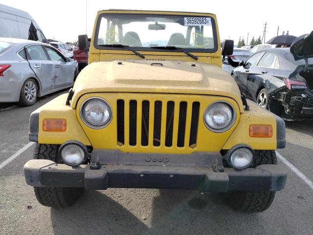 Photo 5 from auction – 2000 JEEP WRANGLER / with VIN 1J4FA49S9YP773565