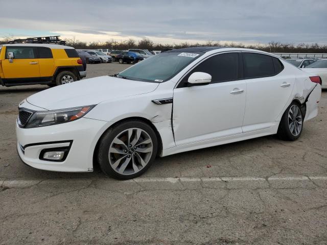 KIA OPTIMA SX 2015 with VIN 5XXGR4A68FG455779 - Photo from auction