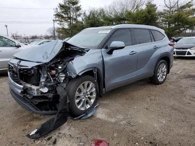 TOYOTA HIGHLANDER 2020 with VIN 5TDDZRBH4LS016444 - Photo from auction