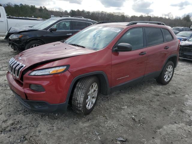 JEEP CHEROKEE S 2016 with VIN 1C4PJLAB5GW319933 - Photo from auction