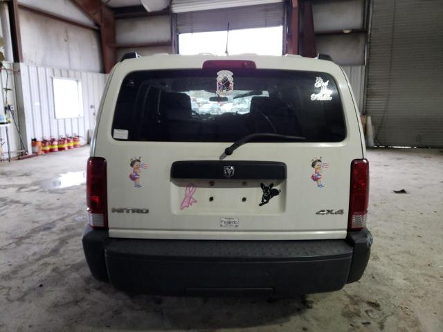 Photo 6 from auction – 2007 DODGE NITRO SXT with VIN 1D8GU28K67W587544