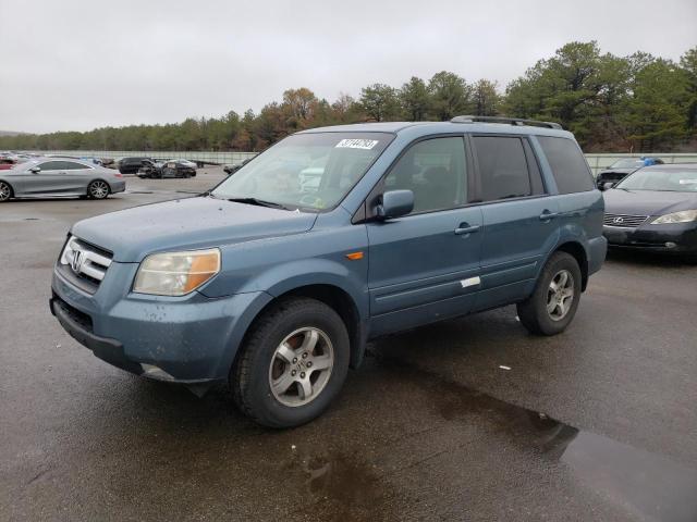 HONDA PILOT EXL 2007 with VIN 5FNYF18687B015857 - Photo from auction