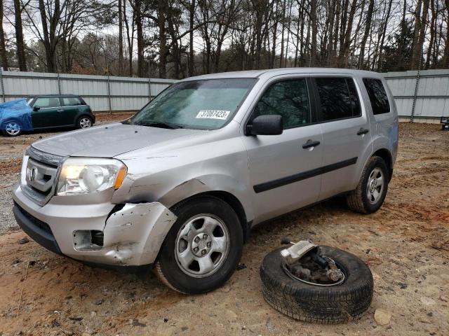 HONDA PILOT EX 2011 with VIN 5FNYF3H22BB057345 - Photo from auction