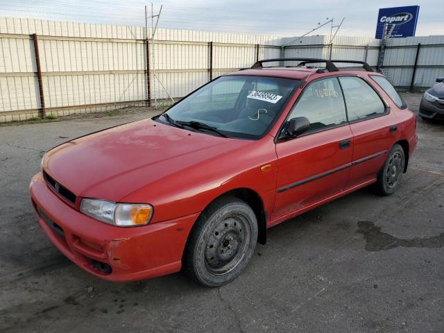 SUBARU IMPREZA L 1997 with VIN JF1GF4356VG818638 - Photo from auction