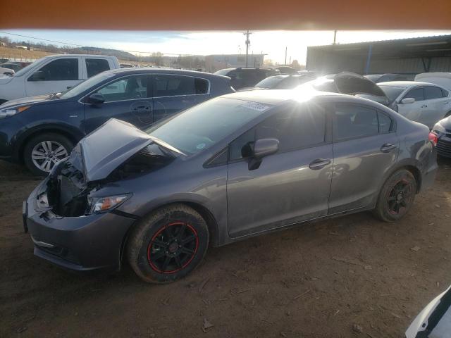 HONDA CIVIC LX 2015 with VIN 2HGFB2F57FH527039 - Photo from auction