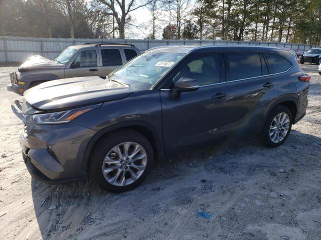 TOYOTA HIGHLANDER 2021 with VIN 5TDYZRAH7MS087786 - Photo from auction
