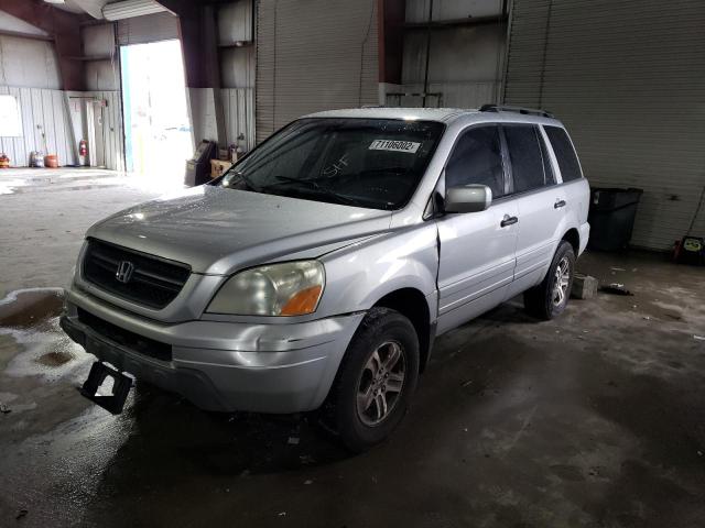 HONDA PILOT EX 2005 with VIN 5FNYF18445B060841 - Photo from auction