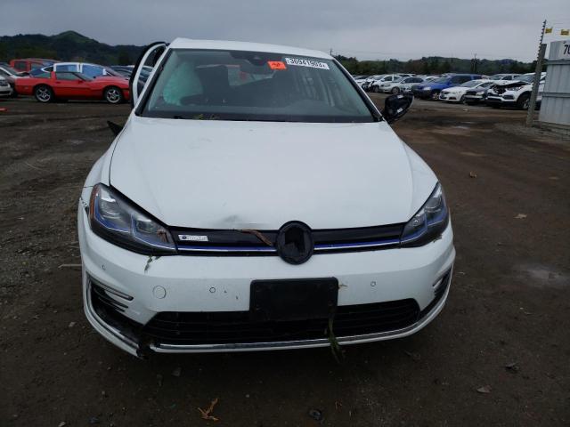 Photo 5 from auction – 2019 VOLKSWAGEN E-GOLF SEL with VIN WVWPR7AU3KW907355