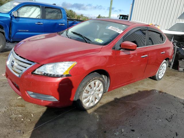 Photo 1 from auction – 2014 NISSAN SENTRA S with VIN 3N1AB7AP1EL636474
