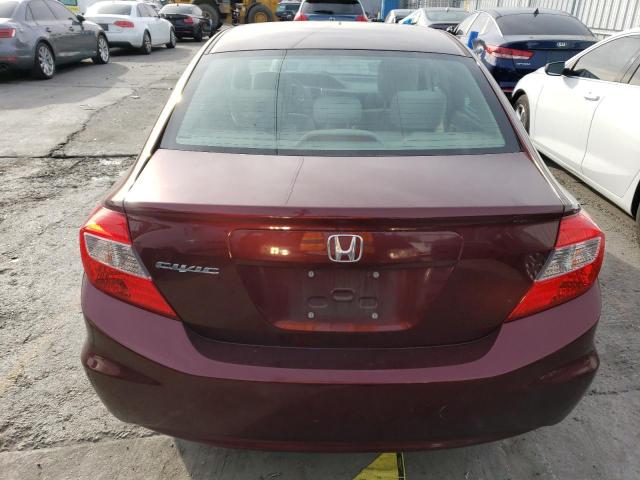 Photo 6 from auction – 2012 HONDA CIVIC LX with VIN 19XFB2F53CE358708