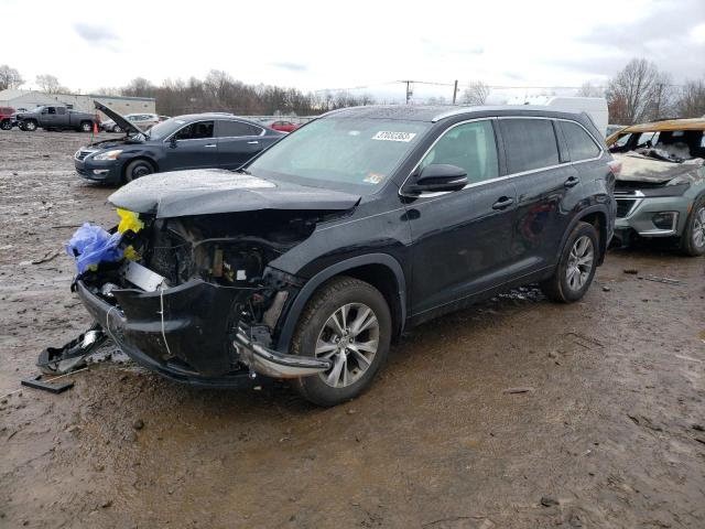 TOYOTA HIGHLANDER 2015 with VIN 5TDJKRFH7FS123297 - Photo from auction