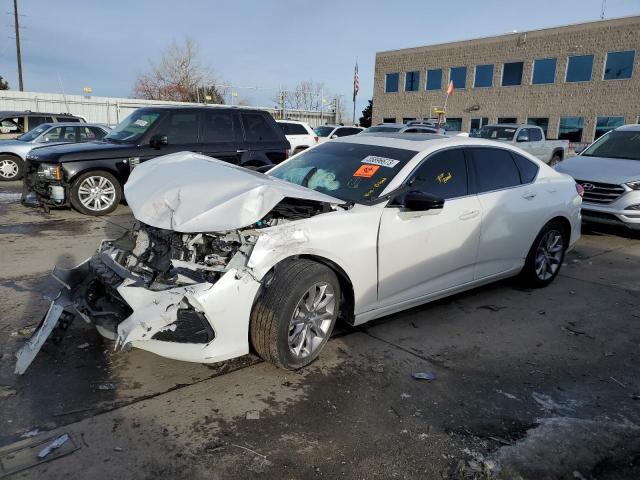 ACURA TLX 2021 with VIN 19UUB6F32MA005332 - Photo from auction