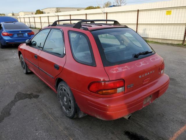 Photo 2 from auction – 1997 SUBARU IMPREZA L with VIN JF1GF4356VG818638