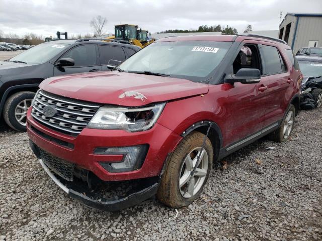 FORD EXPLORER X 2016 with VIN 1FM5K8DH6GGD12318 - Photo from auction
