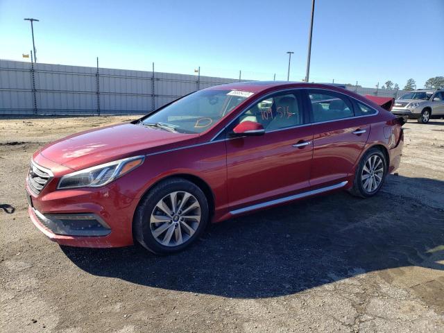 HYUNDAI SONATA SPO 2016 with VIN 5NPE34AF2GH435994 - Photo from auction
