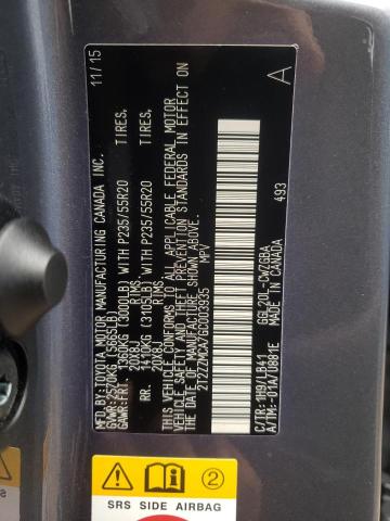 Photo 14 from auction – 2016 LEXUS RX 350 with VIN 2T2ZZMCA7GC003935