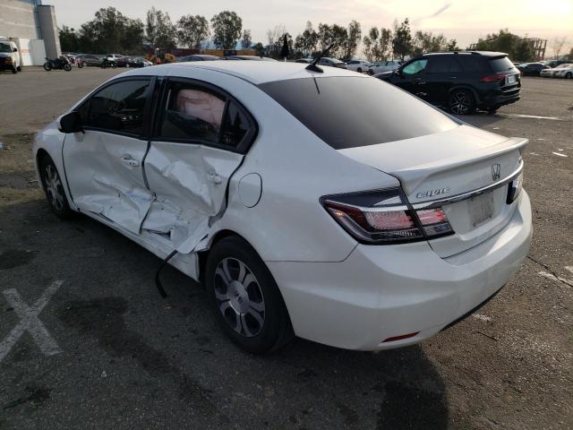 Photo 2 from auction – 2014 HONDA CIVIC HYBR with VIN 19XFB4F21EE200632