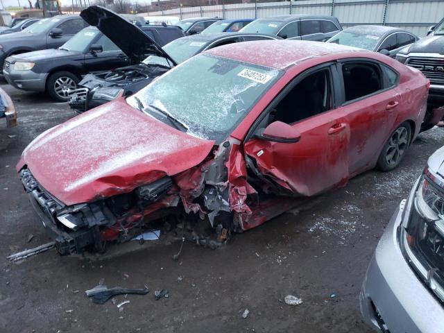KIA FORTE FE 2021 with VIN 3KPF24AD7ME287945 - Photo from auction