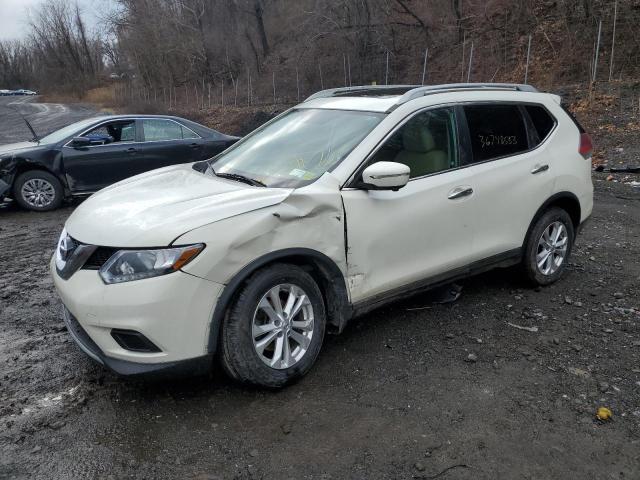 NISSAN ROGUE S 2015 with VIN 5N1AT2MVXFC878194 - Photo from auction