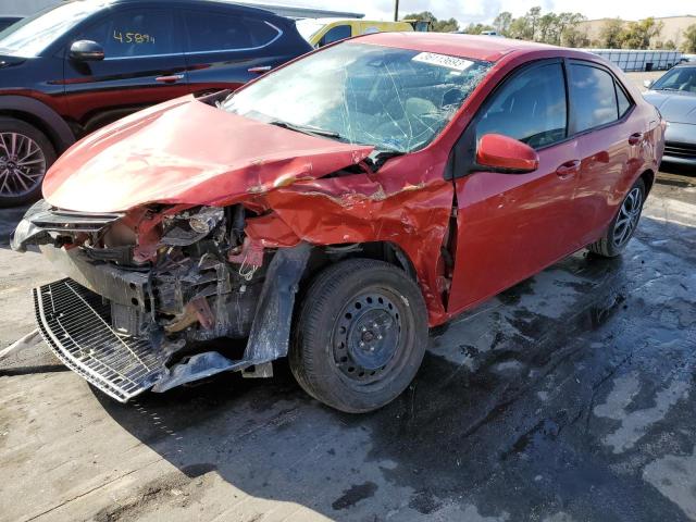 TOYOTA COROLLA L 2018 with VIN 5YFBURHE8JP764316 - Photo from auction