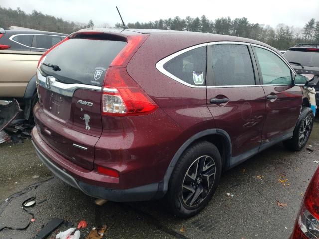 Photo 3 from auction – 2016 HONDA CR-V SE with VIN 2HKRM4H48GH691219