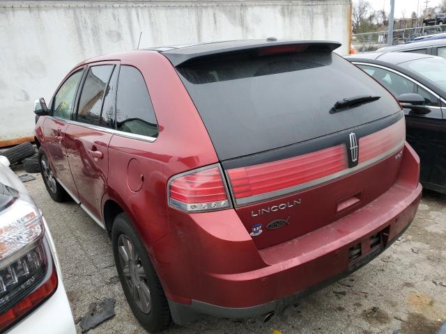 Photo 2 from auction – 2007 LINCOLN MKX with VIN 2LMDU68C27BJ39725