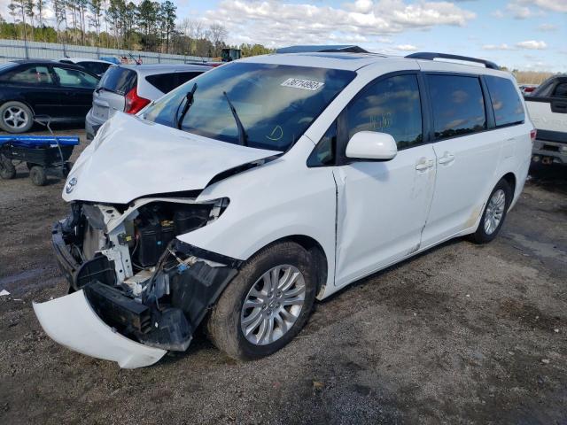 TOYOTA SIENNA XLE 2014 with VIN 5TDYK3DCXES456739 - Photo from auction
