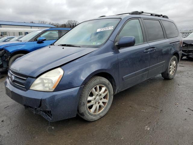 KIA SEDONA EX 2007 with VIN KNDMB233276182496 - Photo from auction
