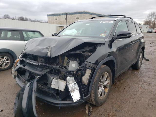 TOYOTA HIGHLANDER 2015 with VIN 5TDJKRFH6FS203366 - Photo from auction