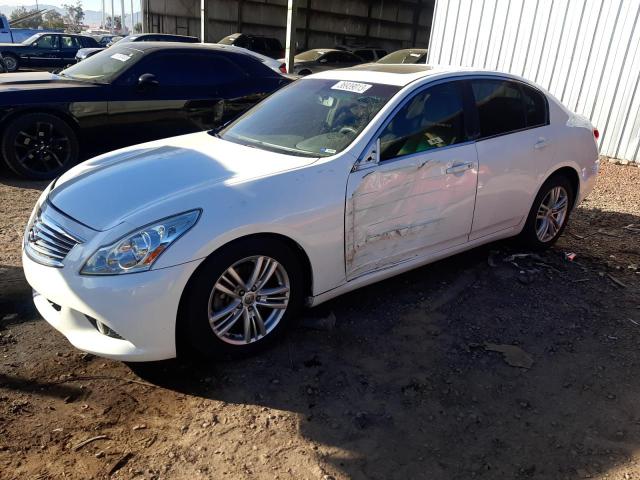 INFINITI G37 BASE 2012 with VIN JN1CV6AP6CM624575 - Photo from auction