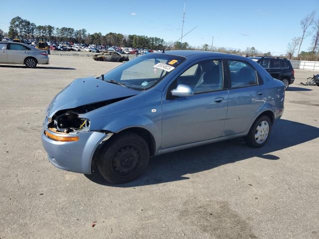 CHEVROLET AVEO BASE 2006 with VIN KL1TD56686B567958 - Photo from auction