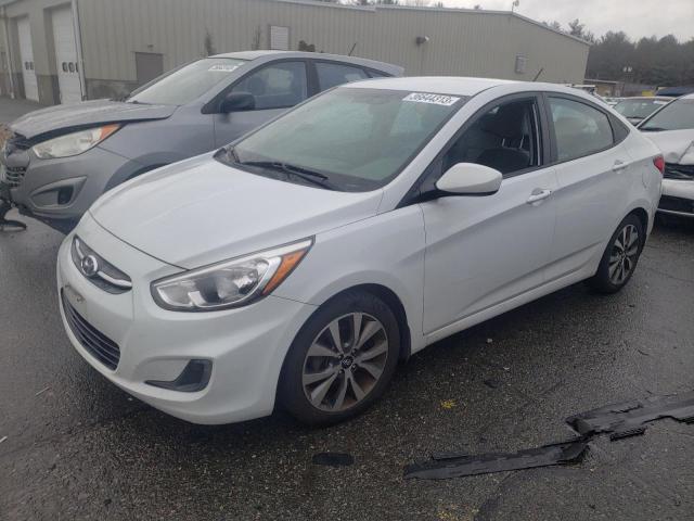 HYUNDAI ACCENT SE 2017 with VIN KMHCT4AEXHU362729 - Photo from auction