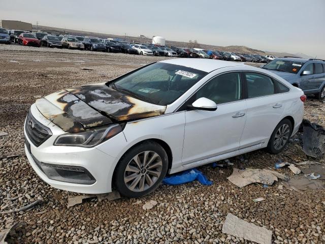 HYUNDAI SONATA 2015 with VIN 5NPE34AF7FH213725 - Photo from auction